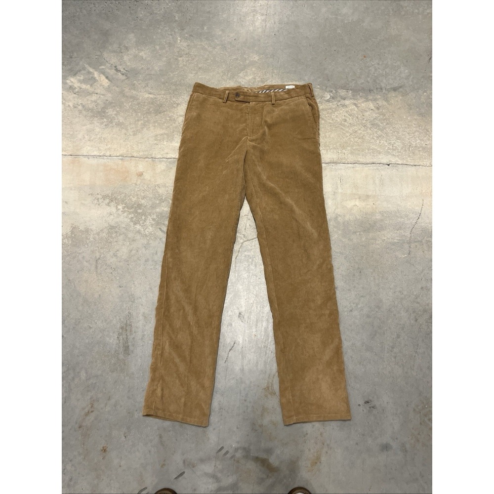 Peter Millar Nanoluxe Corduroy Trouser - Men's Size 35x35 - Picture 1 of 5